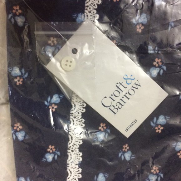 Croft & Barrow Short Sleeve Knit Nightgown M - Picture 5 of 6